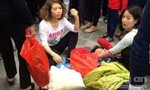 Thiếu nữ đánh gục cụ bà trên đường vào lễ chùa Hương