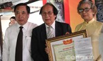 Trao tặng giải thưởng Đào Tấn cho cố danh nhân văn hóa Á Nam Trần Tuấn Khải