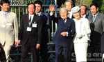 Nhật hoàng cảm kích trước sự chào đón của người dân Huế