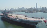 Trung Quốc hạ thủy tàu sân bay đầu tiên tự đóng