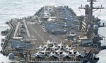 Tàu sân bay Mỹ rời bán đảo Triều Tiên