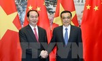 Chủ tịch nước hội kiến Thủ tướng Trung Quốc Lý Khắc Cường