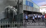 Cháy ống khói nhà máy DongJin, hàng trăm công nhân hoảng loạn