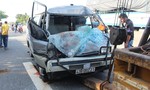 Xe khách tông đuôi xe tải khiến một người tử vong