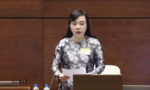 Bộ trưởng Y Tế Nguyễn Thị Kim Tiến trả lời chất vấn
