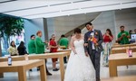 iFan chụp hình cưới ngay tại Apple Store