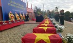 Truy điệu, an táng 122 hài cốt liệt sĩ quân tình nguyện Việt Nam hy sinh ở Campuchia