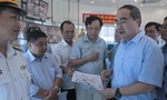 Bí thư Nguyễn Thiện Nhân làm việc tìm giải pháp giảm kẹt xe cảng Cát Lái