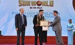 Trao tặng danh hiệu “Khu du lịch hàng đầu Việt Nam 2017” cho Sun World Ba Na Hills
