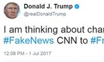 Trump chửi đài CNN là ‘rác rưởi’, bảo vệ quyền sử dụng mạng xã hội của mình