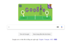 Google thay đổi Doodle mừng sinh nhật giải Wimbledon lần thứ 140