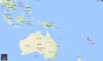Động đất lớn xuất hiện ở nam Thái Bình Dương