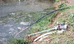 Bơm nước để làm kênh thủy lợi, một người bị điện giật tử vong
