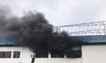 Cháy lớn tại công ty nhựa trong Khu công nghiệp Quế Võ