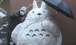 Ngộ nghĩnh người tuyết tại Nhật Bản