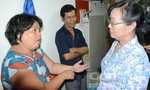 Bà Nguyễn Thị Quyết Tâm thăm người dân Thủ Thiêm