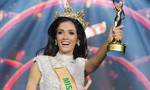 Người đẹp Paraguay ngất xỉu khi đăng quang Hoa hậu Hòa bình 2018