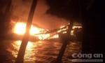 Tàu cá cháy lớn, thiệt hại gần 10 tỷ đồng