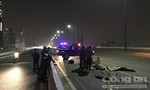 Thêm một người chết thảm khi xe máy chạy vào làn ôtô ở cầu Sài Gòn