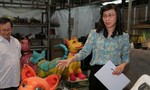 Thăm xưởng chế tác các linh vật đường hoa Nguyễn Huệ 2018