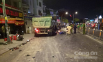 Bắt giam tài xế xe ben tông hàng loạt xe máy ở Sài Gòn