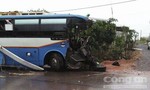 Xe khách biển số Lào tông xe tải, 3 người tử vong