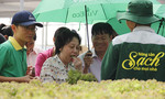 Đại biểu Quốc hội ăn rau tại vườn để kiểm chứng an toàn