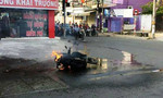 Xe tay ga cháy rụi trên đường, chủ nhân bán phế liệu được 500 ngàn