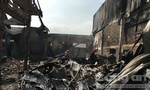 Xưởng chế biến hạt nhựa ở Sài Gòn bị lửa thiêu rụi