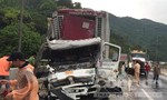 Bốn ô tô tai nạn liên hoàn gần hầm Hải Vân