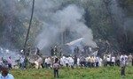 Máy bay chở khách rơi ở Cuba, hơn 100 người có thể đã chết