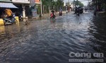Sáng nay nhiều nơi ở Sài Gòn vẫn còn ngập nặng