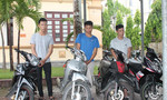Nhóm đối tượng gây ra 7 vụ trộm xe máy sa lưới