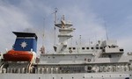 Tàu huấn luyện Kojima cập cảng Đà Nẵng