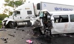 Bộ trưởng GTVT kiểm tra hiện trường vụ tai nạn 13 người chết