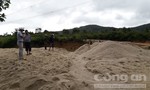 Phát hiện mỏ cát lậu lớn ở vùng giáp ranh Gia Lai và Kon Tum