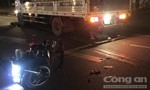 Hai người tử vong tại chỗ sau cú tông xe tải vào xe máy