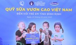 Tiếp tục trao 64.000 ly sữa cho trẻ em tỉnh Bình Định