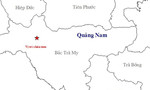 Lại động đất 3.1 độ Richter ở huyện Bắc Trà My
