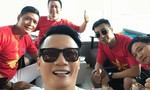 Bình Minh, Hoàng Bách tới Indonesia cổ vũ Olympic Việt Nam