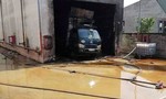Cháy xưởng dăm bào, 1 người chết, 3 người bỏng nặng