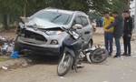 Xe "điên" tông nhiều ô tô và xe máy, hai vợ chồng tử vong