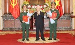 Thăng hàm Thượng tướng cho hai đồng chí Trần Quang Phương và Đỗ Căn