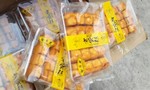 Bắt gần 1 tấn bánh bông lan nhập lậu từ Trung Quốc bán cho học sinh