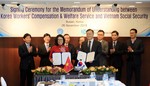 BHXH Việt Nam ký kết hợp tác với Hàn Quốc