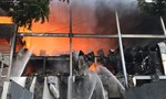 Cháy khủng khiếp tại công ty bánh kẹo trong KCN Sóng Thần