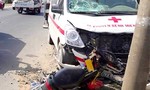 Thai phụ mất con sau tai nạn với xe cấp cứu chở người đi tham quan