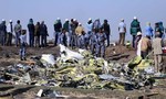 Cận cảnh hiện trường vụ rơi máy bay Ethiopian Airlines