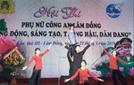 Hội thi Phụ nữ Công an tỉnh Lâm Đồng “Năng động, sáng tạo,  trung hậu, đảm đang"