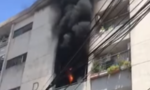 Cháy chung cư ở Sài Gòn, nhiều người tháo chạy
